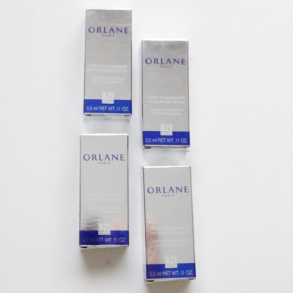 Bundle of 4 ORLANE PARIS B21 Creme Fluidratante Active Hydration .11 oz Samples